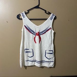 Sailor Tank - Perfect for layering this fall!